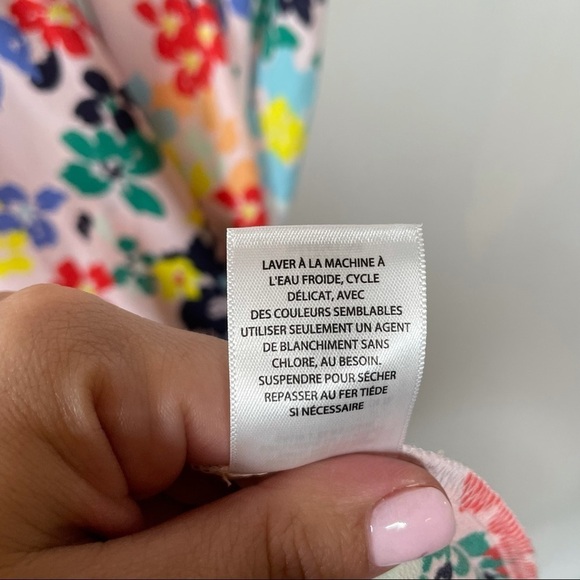 Halogen Atlantic Pacific Floral Midi Dress Xsmall - Picture 7 of 7